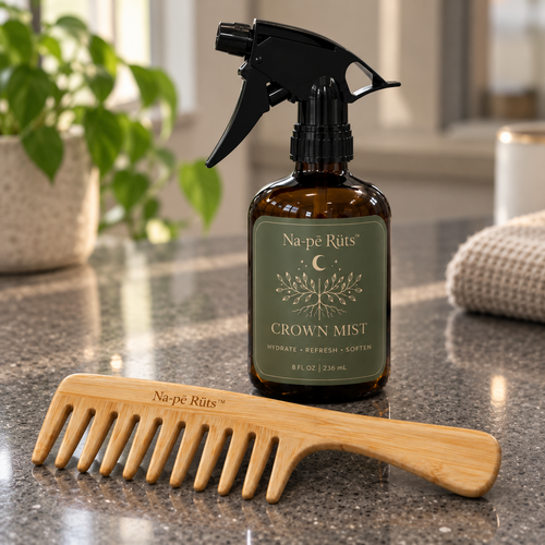 Na-pē Rüts™ Bamboo Wide-Tooth Comb